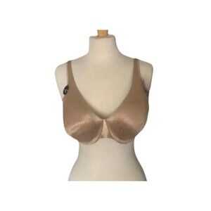 Bali Comfort U-Back Lift Support Padded Hook Closure Lined Underwire NEW